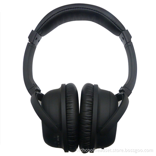 over ear bluetooth headphone and wireless earphone active noise cancelling headphones with mic
